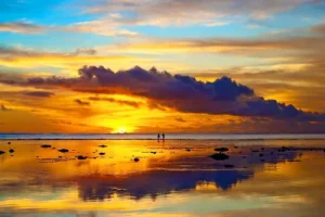 The Other Side of Sunset Black Rock Rarotonga, Cook Islands